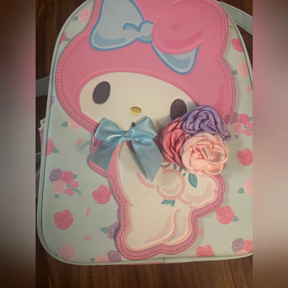Her Universe- My Melody Backpack- Only used once. In EXCELLENT Condition - Picture 2 of 11